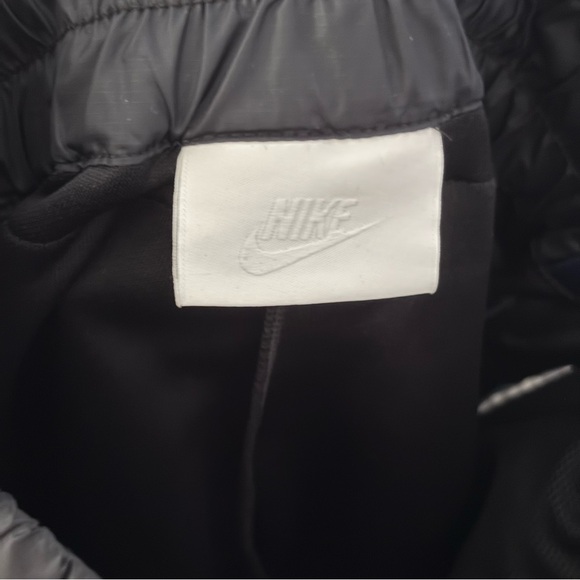 NIKE x SACAI sz XXS Black Pleated Skirt Overlay w/ Elastic Waist Shorts  2015 - Picture 8 of 10